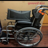 鱼跃 (yuwell)手动轮椅车H062折叠老人轻便免充气铝合金旅行手推代步 实拍图