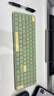 B.O.W航世 HD363CL-2 双模充电无线蓝牙键盘 笔记本台式电脑平板ipad手机静音家用办公通用键盘 青绿黛 实拍图