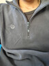 探拓（TECTOP）抓绒衣 户外加厚保暖男抓绒衣纯色立领半开衫柔软舒适抓绒衣 MZRY033 男款灰色 M 实拍图