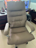 顾全老板椅家用办公椅久坐电脑椅人体工学可躺午休椅子C533金咖PLUS 实拍图