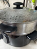 美的（Midea）电蒸锅 炖蒸煮一体多功能锅电煮锅分体式电锅 电火锅电热锅3层大容量加厚不锈钢蒸笼 上蒸下煮 10L 【30s出蒸汽】ZG26EASY401 实拍图