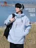 骆驼（CAMEL）【迪丽热巴同款】凯甲ICON冲锋衣女三合一羽绒服登山服 幻影黑，女，A25CAFO289 抓绒内胆 S 实拍图