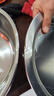 【带盖】特厚不锈钢盆套装家用打蛋和面烘焙盆加厚汤盆洗菜盆油盆 特厚猪油盆【30cm】带防尘盖 实拍图