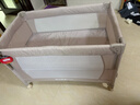 优乐博（ULOP）婴儿床可折叠可移动0-3岁宝宝床多功能婴儿床可升降婴儿拼接床 尿布台婴儿床二合一摇篮摇摇床 一键折叠床豪华款 婴儿用品实用新生儿见面礼物便携折叠婴儿床 实拍图