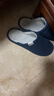回力日系柔软情侣棉拖秋冬家居室内保暖棉鞋男款HL0006蓝色44-45码 实拍图