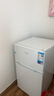 美的（Midea）88升两门小冰箱白色迷你冰箱租房宿舍办公室小型家用双温可冷冻冷藏节能BCD-88CM 实拍图