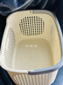 京东物流 脏衣篓家用脏衣服收纳筐脏衣篮浴室洗衣篮神器收纳筐 奶油黄 中号【长36宽25.5高19CM】 实拍图