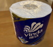 维达（Vinda）有芯卷纸 蓝色经典4层200克*10卷 厚韧大分量 卫生纸厕纸 卷筒纸 实拍图