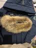 波司登反季极寒鹅绒男女连帽超长款毛领商场同款新年红羽绒服 实拍图