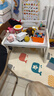 babypods儿童积木桌可升降书桌宝宝学习桌1-3-6岁绘画游戏桌学习桌椅套装 实拍图