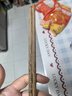 京东京造 筷子 家用食品接触级餐具实木防滑鸡翅木原木【无漆无蜡】10双装 实拍图