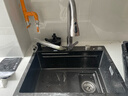 JOMOW水槽5.0加厚厨房大单槽一体盆304不锈钢洗碗池槽多功能洗菜盆GL/d 60*46【5.0加厚】耐磨耐刮 【默认发右下水】左下水需下单备注 实拍图
