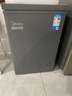 美的（Midea）专利减霜KMF囤货冰柜 冷藏冷冻冷柜转换节能大冰柜卧式家用商用冰柜小冰政府补贴冰箱 【减霜80%】100L*小户型优选 100L 实拍图