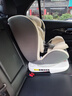 Heekin德国 儿童安全座椅汽车用0-4-12岁婴儿宝宝360度旋转ISOFIX硬接口 时尚灰(ISOFIX+360度旋转) 实拍图