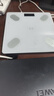 体脂秤电子秤体重秤称体重支持HUAWEI HiLink小米苹果适用家用减肥专用精准宿舍体重秤鸿蒙生态 鸿蒙体脂秤/皓月白/充电 实拍图