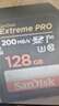 闪迪（SanDisk）128GB SD内存卡 V90 8K U3 C10 高速相机存储卡 读写速300MB/s IP68 6米防摔 影院级高清拍摄 实拍图