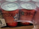 可口可乐（Coca-Cola）芬达Fanta 橙味汽水摩登罐碳酸饮料330ml*24罐 包装随机发 实拍图