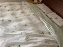 京东京造悦柔四件套 120g加厚耐用磨毛A类床单被套床上四件套 1.5米香雪球 实拍图