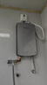 志高（CHIGO）即热式电热水器6500W电热水器小厨宝家用集成洗澡免储水多功率可调防漏电 银色 KBR-B65 实拍图