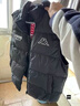 卡帕（Kappa）背靠背羽绒马甲女2025新款冬季休闲保暖无袖羽绒外套男K0FZ2NY21D 【羽绒马甲 | 轻暖随行】黑色-990 XL 实拍图