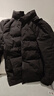海澜之家（HLA）羽绒服男款立领易去污商务保暖外套男冬季 黑色31 M 170/88A 推荐120-140斤 实拍图