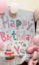 仕彩 粉色数字气球蝴蝶结男孩女孩生日礼物周岁场景布置装饰拍照道具5 实拍图