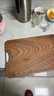双枪乌金檀菜板 百年龄整木砧案板家用切菜食品抗菌防霉实木40*27*2.5 实拍图