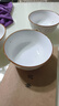 陶瓷碗家用喜庆乔迁新居碗碟餐具套装岁月静好饭碗 岁月静好3碗 实拍图