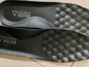 南极人2双皮鞋鞋垫男商务牛皮透气吸汗减震弹力运动 黑色 43-44 实拍图