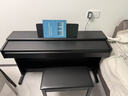 雅马哈（YAMAHA）电钢琴YDP145专业88键重锤立式成人初学儿童家用电子钢琴考级练习 YDP145B黑色+原装琴凳 实拍图