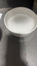 瓷秀源水蒸蛋碗纯白带盖专用宝宝家用陶瓷微波炉蒸鸡蛋羹蒸菜蒸饭碗盅 韩式5.5英寸碗【容量480ml】 实拍图