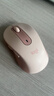 罗技（Logitech）优选系列M650无线蓝牙鼠标 办公蓝牙静音鼠标Mac苹果ipad鼠标人体工学双模鼠标大小手可选男女通用 M650中小手 粉M（M750入门款） 实拍图