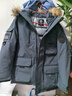 京东京造【进口极寒95鹅绒服】羽绒服男外套女冬季新款中长款 灰色 S 实拍图