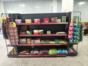 乐企超市货架展示架便利店货物架药店小卖部零食店文具店置物架子展柜 五层主架（升级加厚） 单面【长72*宽42*高130cm】 实拍图