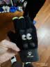 卡尔美（KELME）儿童手套6-12岁冬季男女童保暖防寒风全指可爱五指针织毛线手套 实拍图