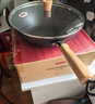 京东京造 炒锅 铁锅炒菜电磁炉燃气灶平底【健康无涂层】进口极铁带盖30cm 实拍图