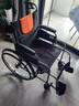 鱼跃 (yuwell)手动轮椅车H062折叠老人轻便免充气铝合金旅行手推代步 实拍图