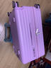 卡拉羊行李箱20英寸大容量登机箱男女拉杆箱云朵旅行箱8119新薰衣草紫 实拍图