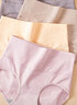 浪莎收腹无痕女士内裤中高腰纯棉裆底裤4条大码高弹短裤日系三角裤 实拍图