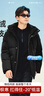 京东京造【新品首发】鹅绒服男极寒进口95白鹅绒短款女羽绒服 曜石黑 XL 实拍图