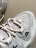 FILA  FUSION斐乐潮牌女鞋经典百搭硬糖鞋厚底老爹鞋时尚运动休闲鞋 棉花糖/银-MM 36.5 实拍图