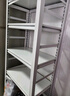 唐辑书架书柜家用落地置物货架学生钢制收纳储物架子 白五层60*30*160 实拍图