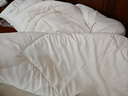 梦洁家纺 30%大豆纤维被 春秋被 抑菌面料 双人四季被子被芯 200*230cm 实拍图
