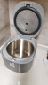 美的（Midea）电饭煲0涂层电饭锅5L大容量316L不锈钢内胆4-5人无涂层家用多功能微压电饭煲MB-RE576S 实拍图