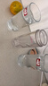 青苹果耐热水杯290ml6只 无铅玻璃杯牛奶杯啤酒杯绿茶杯多功能杯套装 实拍图