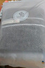 洁丽雅（Grace）纯棉5A抗菌AIR毛巾男女士洗澡毛巾2条装吸水速干洗脸巾裹巾粉+蓝 实拍图