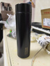 炊大皇 保温杯 316L医用级不锈钢茶水分离商务便携保温杯 黑色 490ml 实拍图