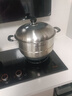 苏泊尔SUPOR 好帮手304不锈钢双层复底32cm蒸锅汤锅高拱盖蒸笼SZ32B5 实拍图