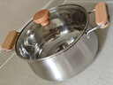 小熊（Bear）316L不锈钢汤锅蒸锅 家用22cm炖锅煮粥锅燃气灶通用CP-JG010-P04 实拍图