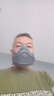 唐丰硅胶防尘口罩 工业粉尘 打磨装修  煤矿木工电焊打磨专业劳保可清洗防尘面具 防灰尘口罩 劳保面罩 1502蓝硅胶 口罩+20片KN95过滤棉 实拍图
